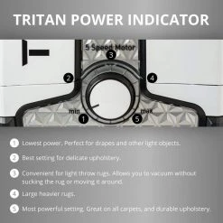 Prolux Tritan Canister Vacuum HEPA Sealed Hard Floor Vacuum with Powerful 12 Amp Motor 16 Prolux Tritan Canister Vacuum HEPA Sealed Hard Floor Vacuum with Powerful 12 Amp Motor -Vacuum Cleaners Sales Store prolux canister vacuums tritan white 1f 1000