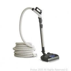 Prolux Premium 35 ft. Universal Central Vacuum Hose Kit with Wessel Werk Power Nozzle -Vacuum Cleaners Sales Store prolux central vacuums pl35 4f 1000