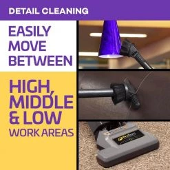 ProTeam ProForce 1200XP Commercial Upright Vacuum Cleaner with ProLevel Filtration, On-Board Tools for Carpets and Hard Floors -Vacuum Cleaners Sales Store proteam upright vacuums 107251 4f 1000