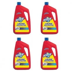 Resolve 96 oz. Urine Destroyer Carpet Steam Cleaner 4 pack