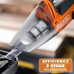 RIDGID 18V Cordless Hand Vacuum Kit with 2.0 Ah Battery and Charger -Vacuum Cleaners Sales Store ridgid handheld vacuums r8609021kn 66 1000