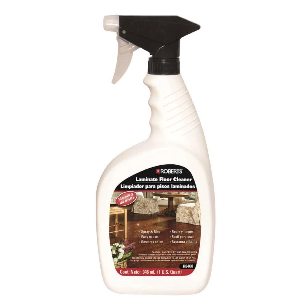 ROBERTS 32 oz. Laminate and Wood Floor Cleaner Spray Bottle 3 ROBERTS 32 oz. Laminate and Wood Floor Cleaner Spray Bottle