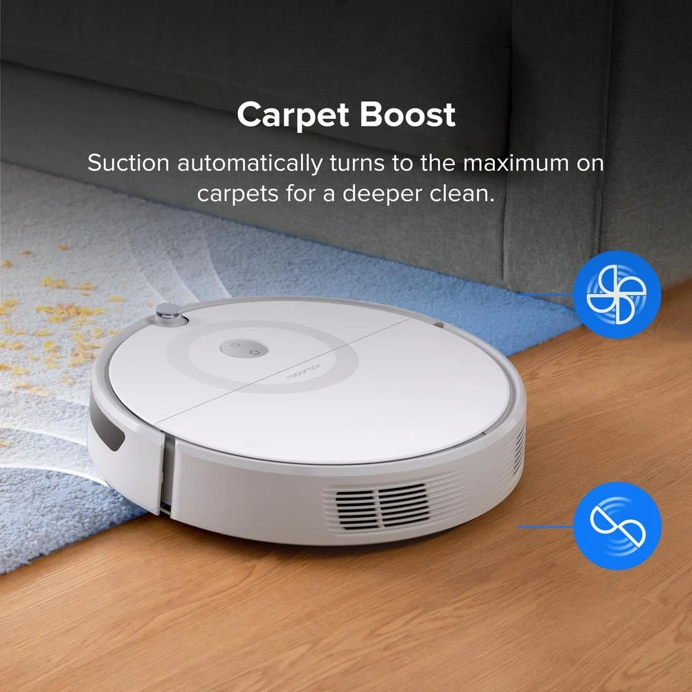 ROBOROCK E5 Mop Robotic Vacuum Cleaner Mop with Washable Filter for Hardwood/Wood Laminate MagBase Remote Control White 9 ROBOROCK E5 Mop Robotic Vacuum Cleaner Mop with Washable Filter for Hardwood/Wood Laminate MagBase Remote Control White - Image 7