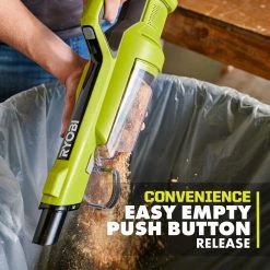 RYOBI ONE+ 18V Cordless Hand Vacuum with Powered Brush (Tool Only) -Vacuum Cleaners Sales Store ryobi handheld vacuums pcl700b 66 1000