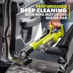 RYOBI ONE+ 18V Cordless Hand Vacuum with Powered Brush (Tool Only) -Vacuum Cleaners Sales Store ryobi handheld vacuums pcl700b a0 1000