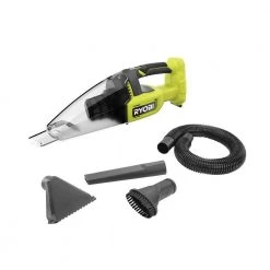 RYOBI ONE+ 18V Cordless Multi-Surface Handheld Vacuum (Tool Only) with 4-Piece Hand Vacuum Accessory Kit