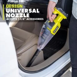 RYOBI ONE+ 18V Cordless Multi-Surface Handheld Vacuum Kit with 2.0 Ah Battery and Charger 20 RYOBI ONE+ 18V Cordless Multi-Surface Handheld Vacuum Kit with 2.0 Ah Battery and Charger -Vacuum Cleaners Sales Store ryobi handheld vacuums pcl705k 1d 1000