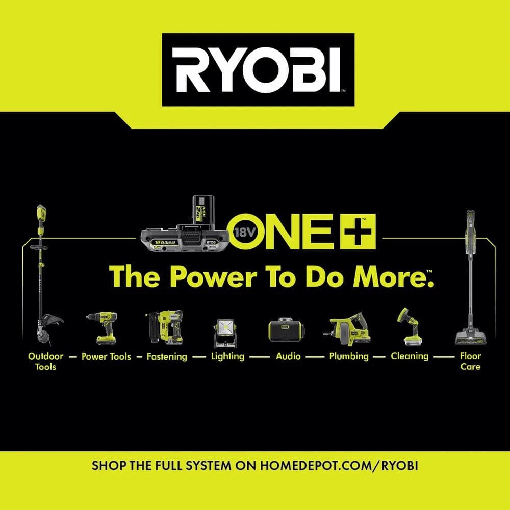 RYOBI ONE+ 18V Cordless Multi-Surface Handheld Vacuum Kit with 2.0 Ah Battery and Charger 16 RYOBI ONE+ 18V Cordless Multi-Surface Handheld Vacuum Kit with 2.0 Ah Battery and Charger - Image 14