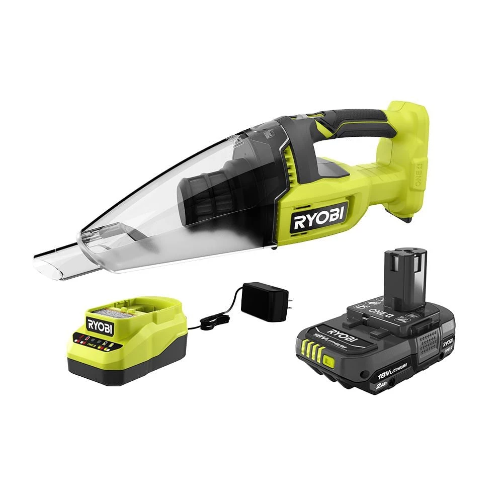 RYOBI ONE+ 18V Cordless Multi-Surface Handheld Vacuum Kit with 2.0 Ah Battery and Charger 3 RYOBI ONE+ 18V Cordless Multi-Surface Handheld Vacuum Kit with 2.0 Ah Battery and Charger