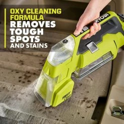 RYOBI ONE+ 18V Cordless SWIFTClean Spot Cleaner (Tool Only) -Vacuum Cleaners Sales Store ryobi handheld vacuums pcl756b 1d 1000
