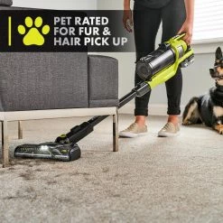 RYOBI ONE+ HP 18V Brushless Cordless Pet Stick Vacuum Cleaner (Tool Only) -Vacuum Cleaners Sales Store ryobi stick vacuums pblsv716bn 66 1000
