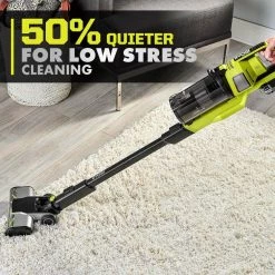 RYOBI ONE+ HP 18V Brushless Cordless Pet Stick Vacuum Cleaner (Tool Only) -Vacuum Cleaners Sales Store ryobi stick vacuums pblsv716bn c3 1000