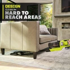 RYOBI ONE+ HP 18V Brushless Cordless Pet Stick Vac with Dual-Roller Bar (Tool Only) -Vacuum Cleaners Sales Store ryobi stick vacuums pblsv717bn c3 1000