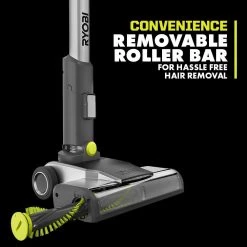 RYOBI ONE+ 18V Cordless Stick Vacuum Cleaner Kit with 4.0 Ah Battery and Charger -Vacuum Cleaners Sales Store ryobi stick vacuums pcl720k 77 1000
