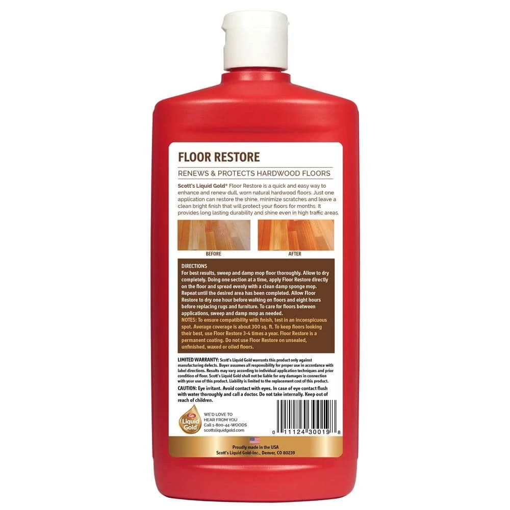 Scott's Liquid Gold 24 oz. Floor Restore 4 Scott's Liquid Gold 24 oz. Floor Restore - Image 2