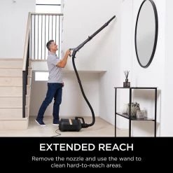 Shark Vertex DuoClean PowerFins Corded Bagless Canister Vacuum Cleaner -Vacuum Cleaners Sales Store shark canister vacuums cz2001 40 1000