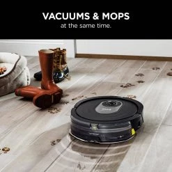 Shark AI VACMOP PRO Pet Robot Vacuum Cleaner and Mop with LIDAR Navigation Home Mapping and Wi-Fi Connected -Vacuum Cleaners Sales Store shark robotic vacuums rv2001wd 40 1000