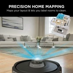 Shark AI VACMOP PRO Pet Robot Vacuum Cleaner and Mop with LIDAR Navigation Home Mapping and Wi-Fi Connected -Vacuum Cleaners Sales Store shark robotic vacuums rv2001wd 4f 1000
