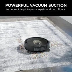 Shark AI VACMOP PRO Pet Robot Vacuum Cleaner and Mop with LIDAR Navigation Home Mapping and Wi-Fi Connected -Vacuum Cleaners Sales Store shark robotic vacuums rv2001wd 77 1000