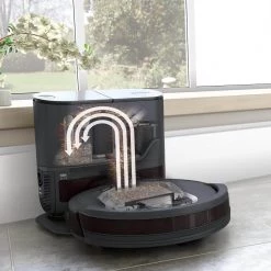 Shark EZ Self-Empty Base Row-by-Row Cleaning Robotic Vacuum Cleaner with Wi-Fi -Vacuum Cleaners Sales Store shark robotic vacuums rv912s c3 1000