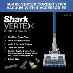 Shark Vertex UltraLight DuoClean PowerFins with Self-Cleaning Brushroll Corded Stick Vacuum Cleaner -Vacuum Cleaners Sales Store shark stick vacuums hz2002 c3 1000