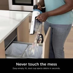 Shark Pro Cordless Stick Vacuum with Clean Sense IQ and Odor Neutralizer in Light Blue -Vacuum Cleaners Sales Store shark stick vacuums iz562h 44 1000