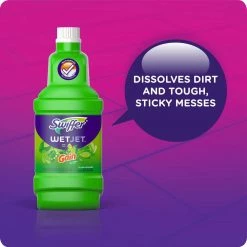 Swiffer WetJet 42 oz. Multi-Purpose Floor Cleaner Refill with Gain Scent (2-Pack) -Vacuum Cleaners Sales Store swiffer hard surface cleaners 003700084323 fa 1000