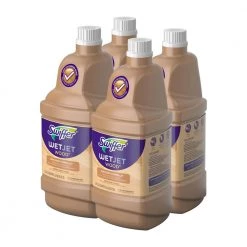 Swiffer WetJet 42 oz. Wood Floor Cleaner Refill (4-Pack)