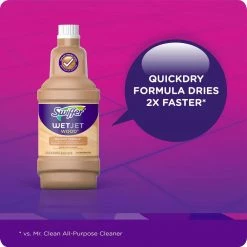Swiffer WetJet 42.2 oz. Multi-Purpose Hardwood Floor Cleaner Solution Refill (2-Count, 2-Pack) -Vacuum Cleaners Sales Store swiffer hard surface cleaners 079168938794 1f 1000