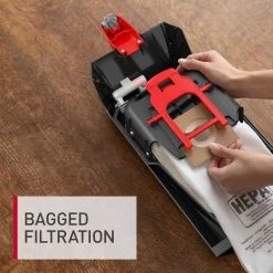HOOVER WindTunnel Complete Performance Advanced Bagged Upright Vacuum Cleaner with HEPA Media Filtration -Vacuum Cleaners Sales Store upright vacuums uh30601 66 1000