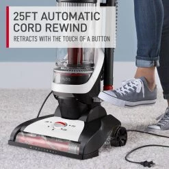 HOOVER WindTunnel Bagless Pet Upright Vacuum Cleaner with Automatic Cord Rewind and Steam Complete Pet Steam Mop -Vacuum Cleaners Sales Store upright vacuums uh71320 wh21000 a0 1000