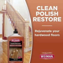 Weiman 32 oz. Hardwood Floor Polish and Restorer High-Traffic -Vacuum Cleaners Sales Store weiman hard surface cleaners 523 fa 1000