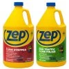 ZEP 128 oz. High-Traffic Floor Polish with Heavy-Duty Floor Stripper 128 oz. (2-Pack Combo) -Vacuum Cleaners Sales Store zep hard surface cleaners bnzuhtfflffs128 64 1000