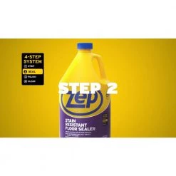 ZEP 1 Gal. Stain-Resistant Floor Sealer (Case of 4) -Vacuum Cleaners Sales Store zep hard surface cleaners zufslr128 40 1000