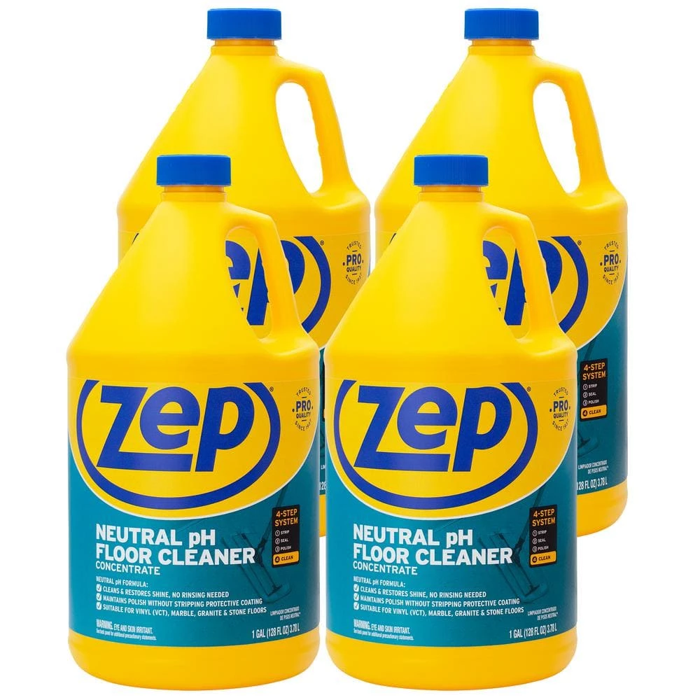 ZEP 1 Gal. Neutral Floor Cleaner (4-Pack) 3 ZEP 1 Gal. Neutral Floor Cleaner (4-Pack)