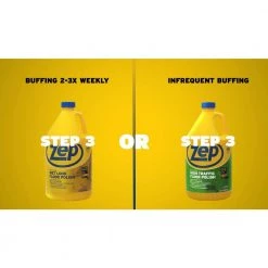 ZEP 1 Gal. Wet Look Floor Polish (4-Pack) -Vacuum Cleaners Sales Store zep hard surface cleaners zuwlff128 77 1000