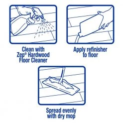 ZEP 32 oz. Hardwood and Laminate Floor Refinisher (Case of 12) -Vacuum Cleaners Sales Store zep hardwood floor cleaners zuhfr32 66 1000