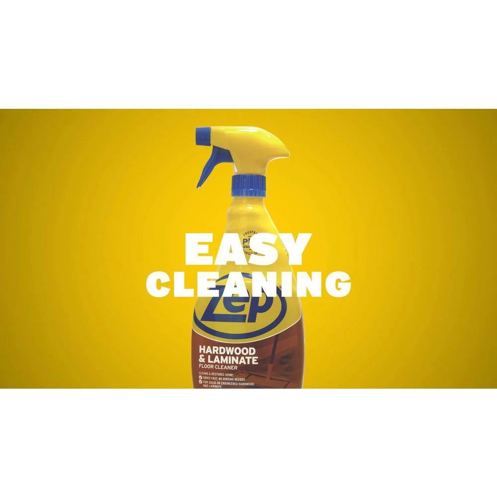 ZEP 32 oz. Hardwood and Laminate Cleaner (Case of 4) 5 ZEP 32 oz. Hardwood and Laminate Cleaner (Case of 4) - Image 3