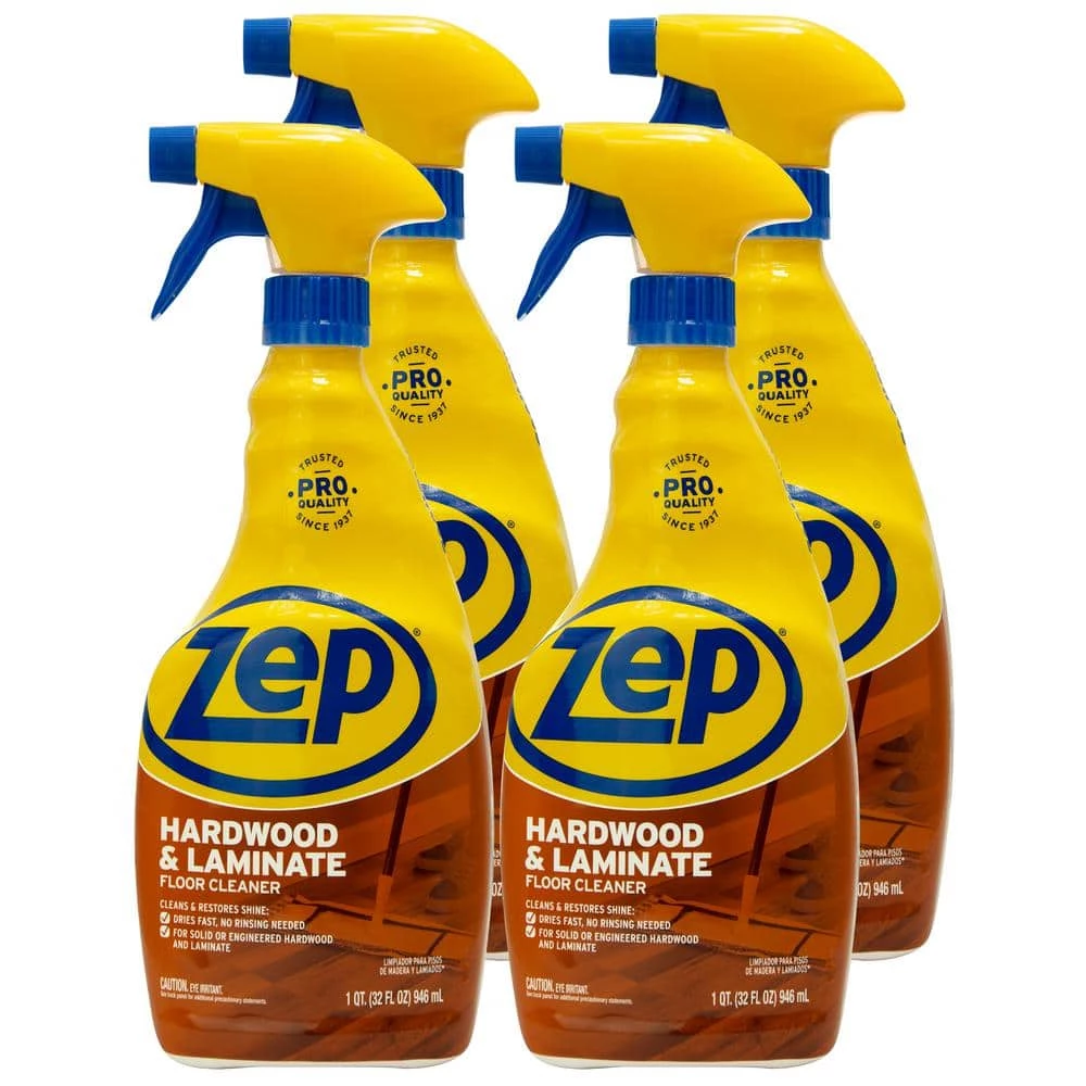 ZEP 32 oz. Hardwood and Laminate Cleaner (Case of 4) 3 ZEP 32 oz. Hardwood and Laminate Cleaner (Case of 4)